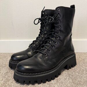 Women's Combat Boots Size 7.5